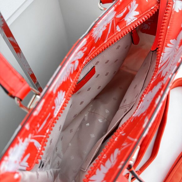 Kate Spade Floral Blossom Medium Tote Satchel crossbody bag - Picture 5 of 6